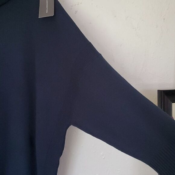 French Connection Tunic Turtleneck Sweater in Deep Teal Size 2XL - Picture 2 of 12